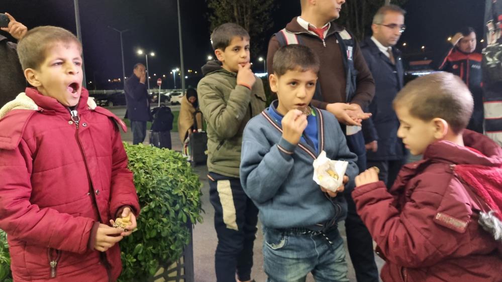 Gazze ’den tahliye edilen 87 kişi İstanbul ’a getirildi